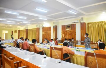 မွန်ပြည်နယ်လွှတ်တော် တိုင်ကြားစာနှင့်အသနားခံစာ၊ တင်ပြစာနှင့်အထွေထွေကိစ္စရပ်များ လေ့လာသုံးသပ်ရေးကော်မတီအစည်းအဝေး ကျင်းပပြုလုပ်ခြင်း