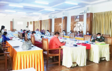 မွန်ပြည်နယ်လွှတ်တော် ဥပဒေပြုရေးဆိုင်ရာကော်မတီအစည်းအဝေးကျင်းပပြုလုပ်ခြင်း