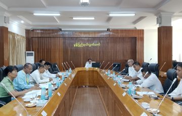 မွန်ပြည်နယ်လွှတ်တော် ပြည်သူ့ငွေစာရင်းစိစစ်‌ရေး၊ ဘဏ္ဍာရေးစီမံကိန်းနှင့် စီးပွားရေးဆိုင်ရာကိစ္စရပ်များလေ့လာသုံးသပ်ရေးကော်မတီအစည်းအဝေးကျင်းပပြုလုပ်ခြင်း