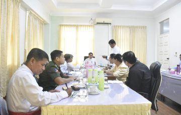 မွန်ပြည်နယ်လွှတ်တော် တိုင်ကြားစာ၊ အသနားခံစာ၊ တင်ပြစာနှင့်အထွေထွေကိစ္စရပ်များလေ့လာသုံးသပ်ရေးကော်မတီ အစည်းအဝေးကျင်းပပြုလုပ်ခြင်း