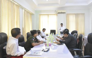 မွန်ပြည်နယ်လွှတ်တော် တိုင်ကြားစာ၊ အသနားခံစာ၊ တင်ပြစာနှင့်အထွေထွေကိစ္စရပ်များလေ့လာသုံးသပ်ရေးကော်မတီ အစည်းအဝေးကျင်းပပြုလုပ်ခြင်း
